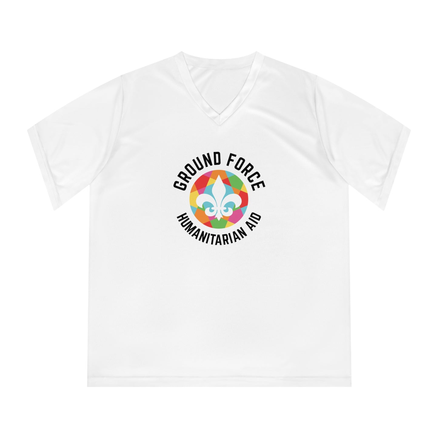 Ground Force Women's Performance V-Neck w/ UV Protection