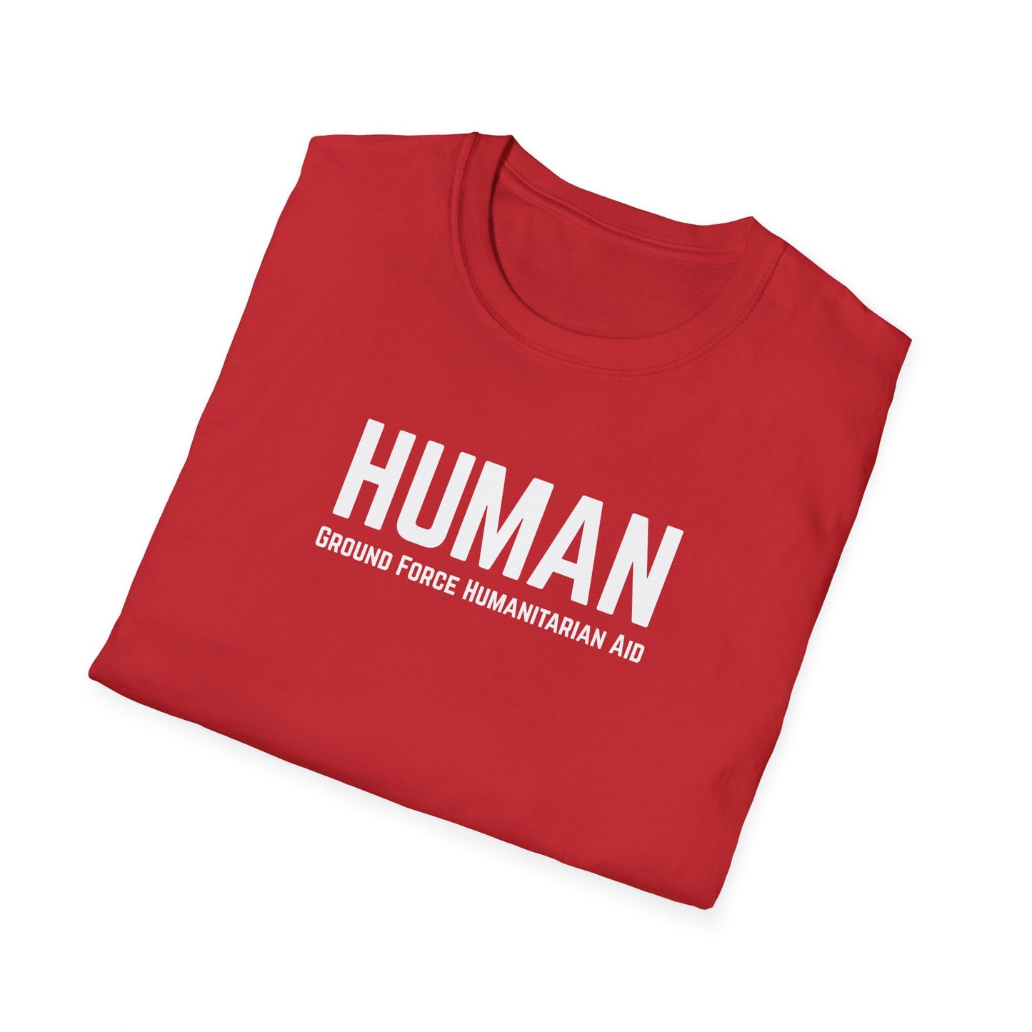 Ground Force HUMAN Unisex Softstyle Tee