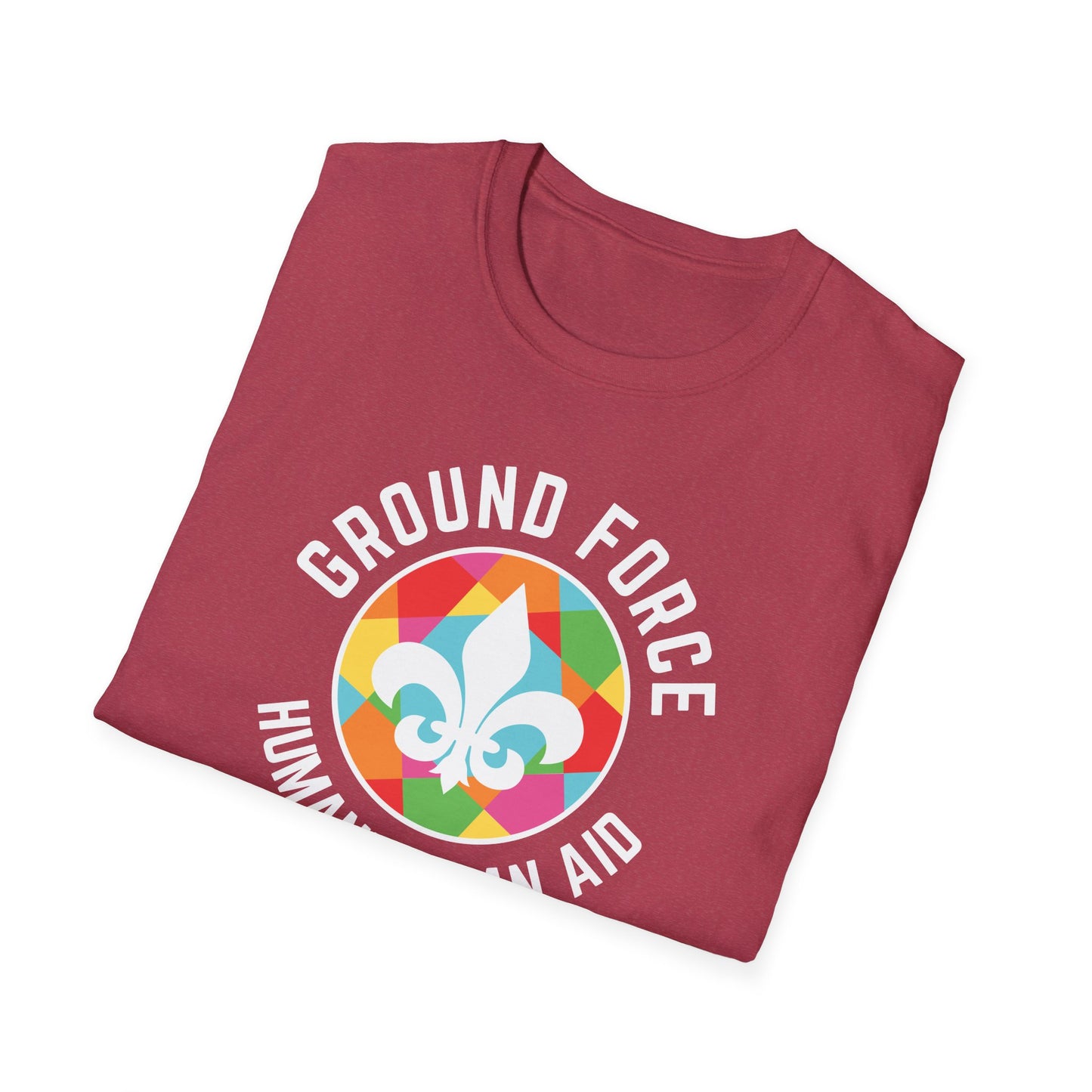 Ground Force Circle Unisex Softstyle Tee - Heather Series
