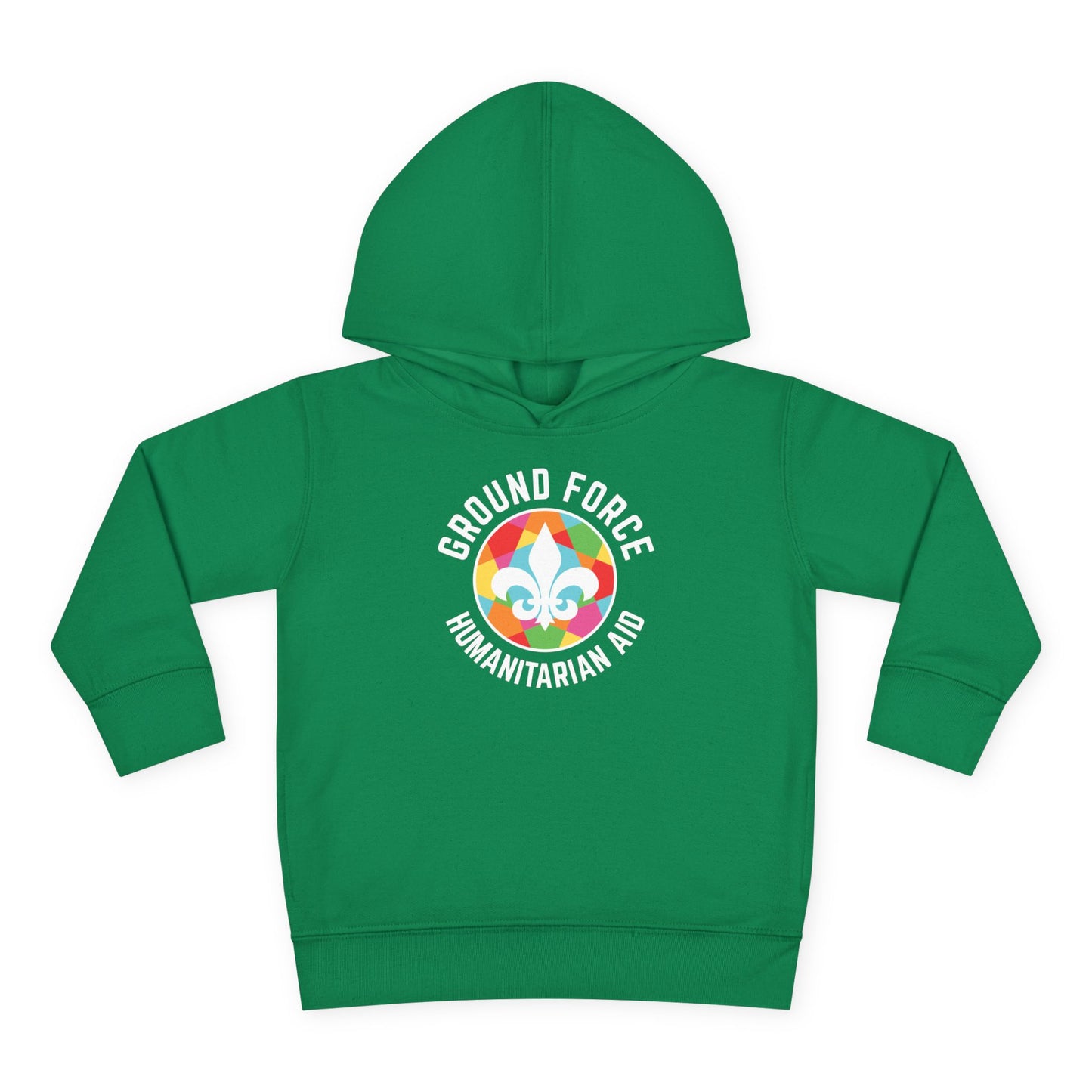 Vibrant Toddler Fleece Hoodie