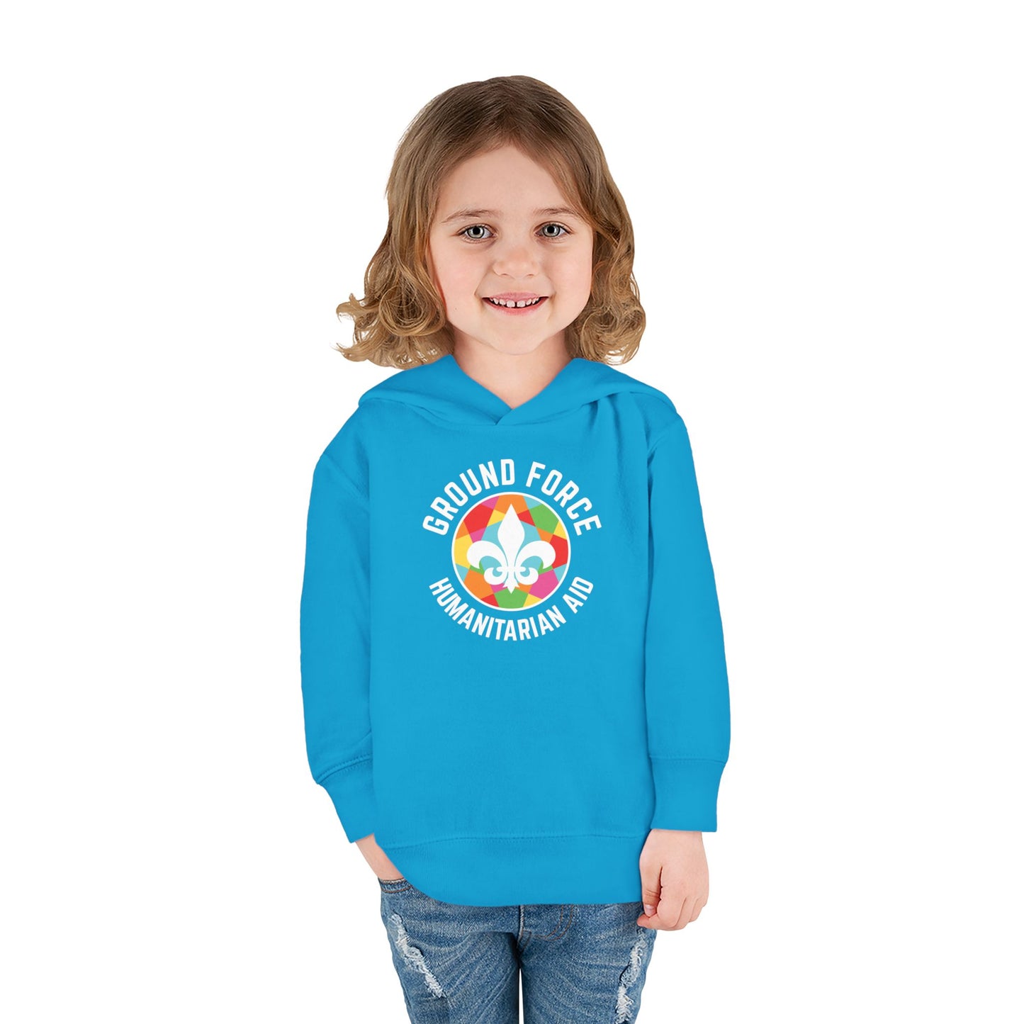 Vibrant Toddler Fleece Hoodie