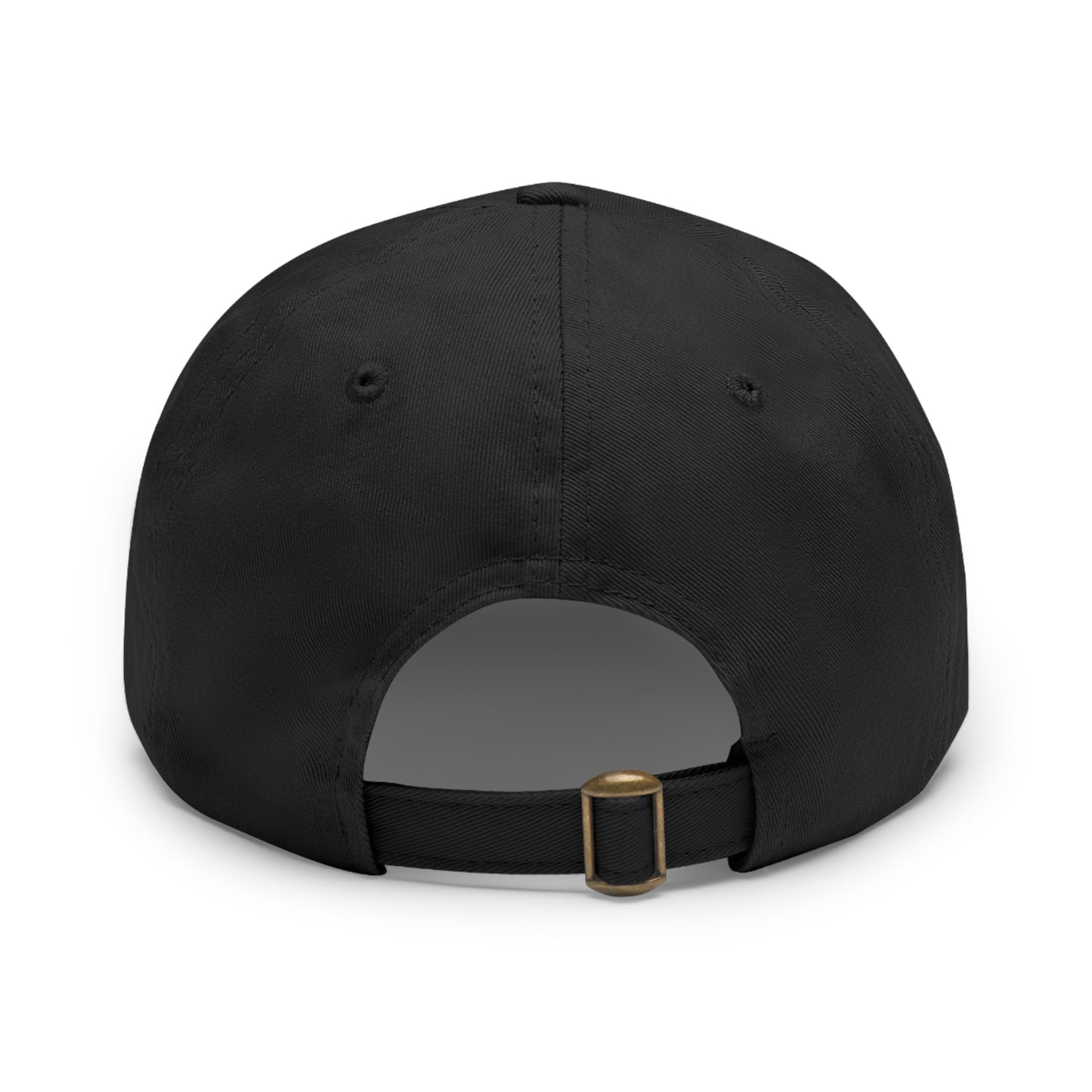 Fleur de Lis Leather Patch Hat