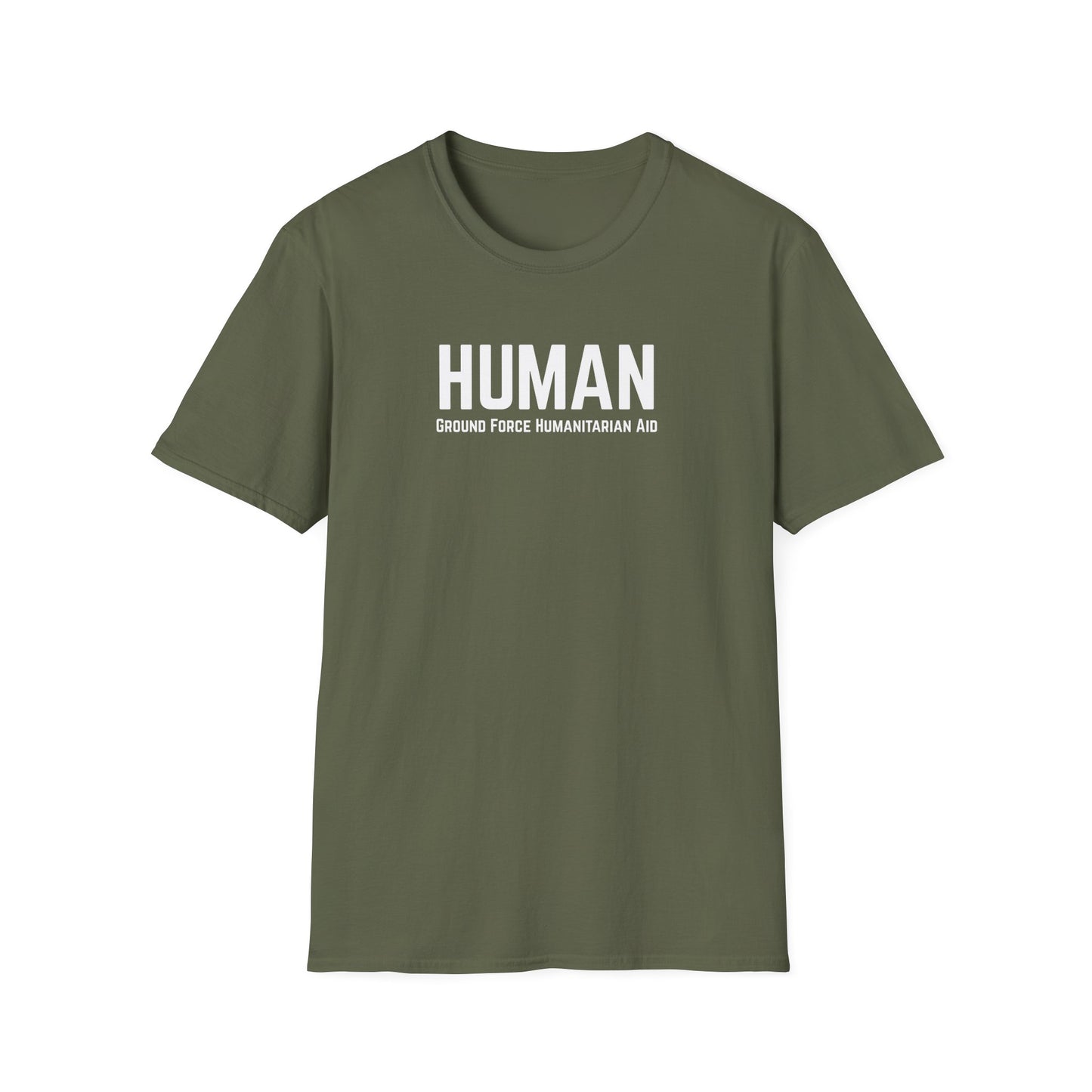 Ground Force HUMAN Unisex Softstyle Tee