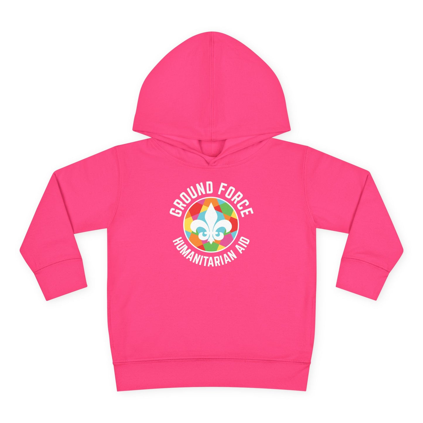 Vibrant Toddler Fleece Hoodie