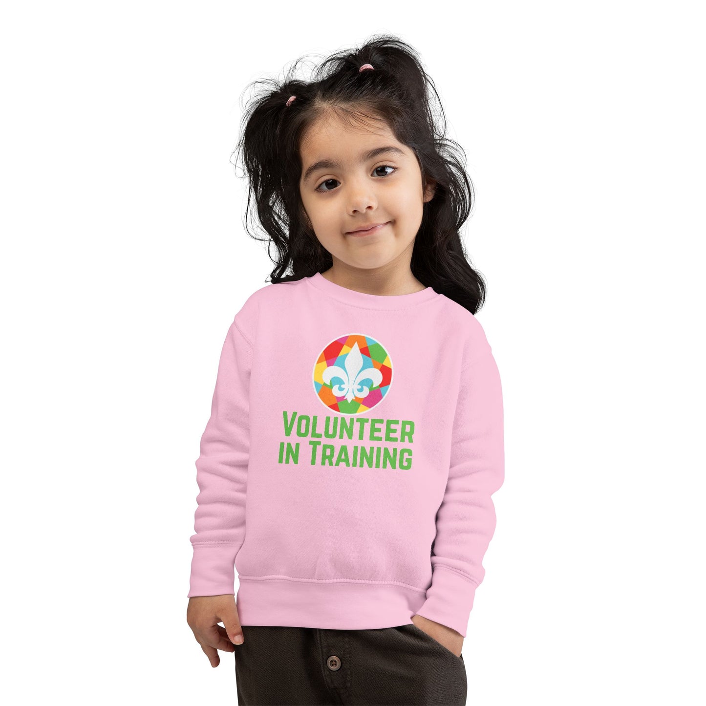 Toddler Volunteer-in-Training Sweatshirt