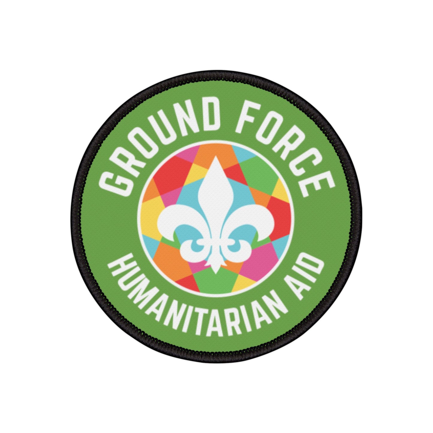 Ground Force Iron-On Patch