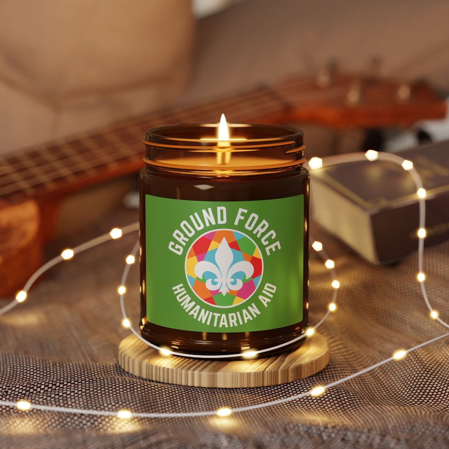 Eco-Friendly Scented Soy Candle