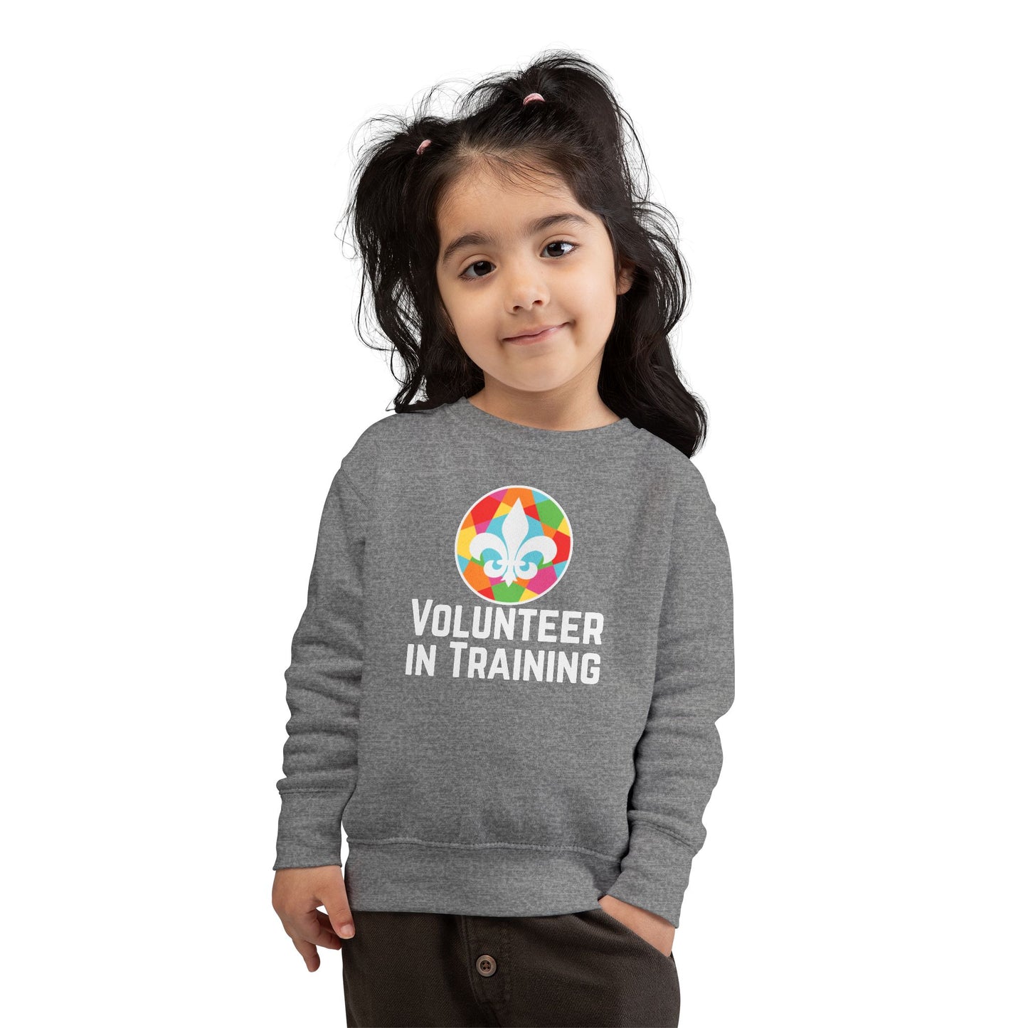 Toddler Volunteer-in-Training Sweatshirt