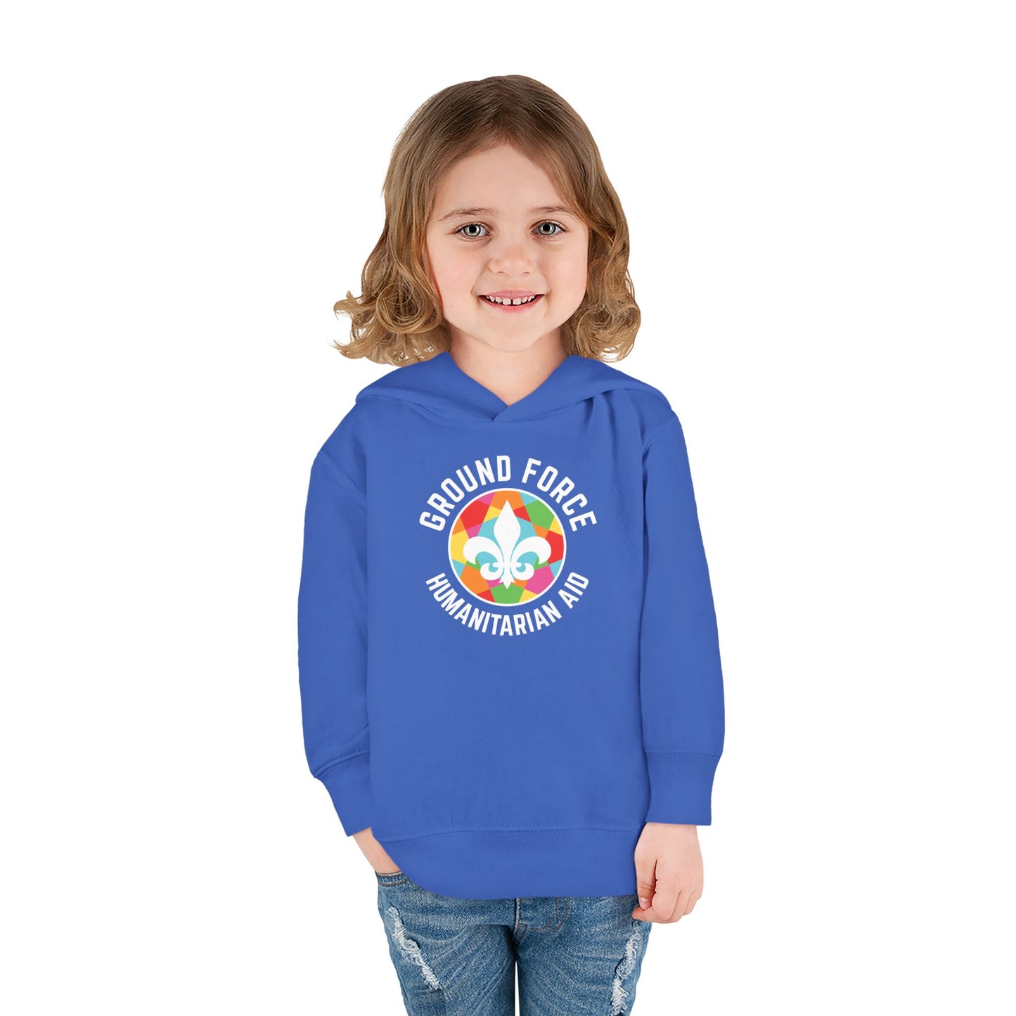 Vibrant Toddler Fleece Hoodie