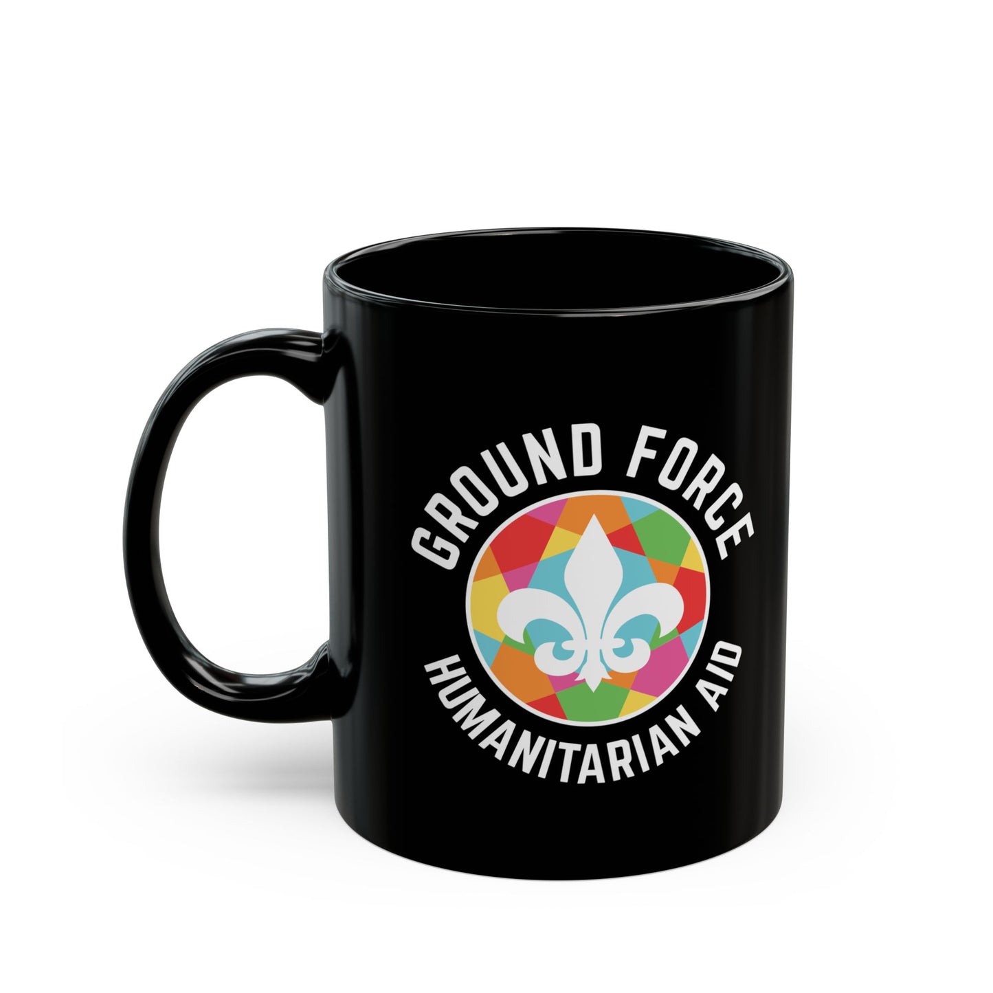 Black Ground Force Mug