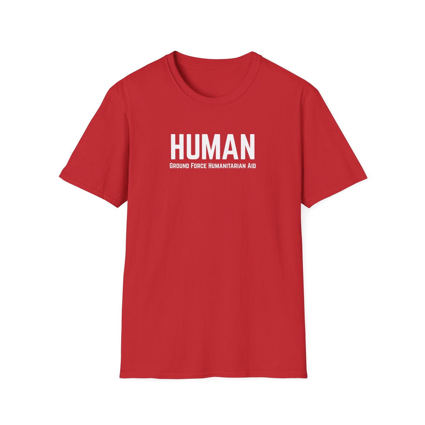Ground Force HUMAN Unisex Softstyle Tee