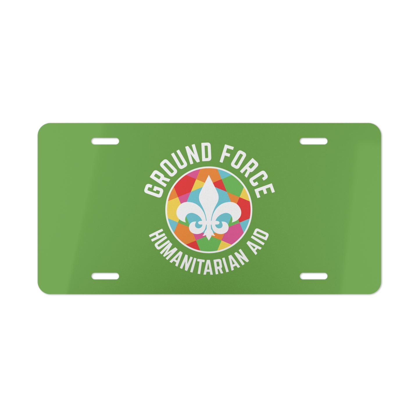 Ground Force Vanity Plate