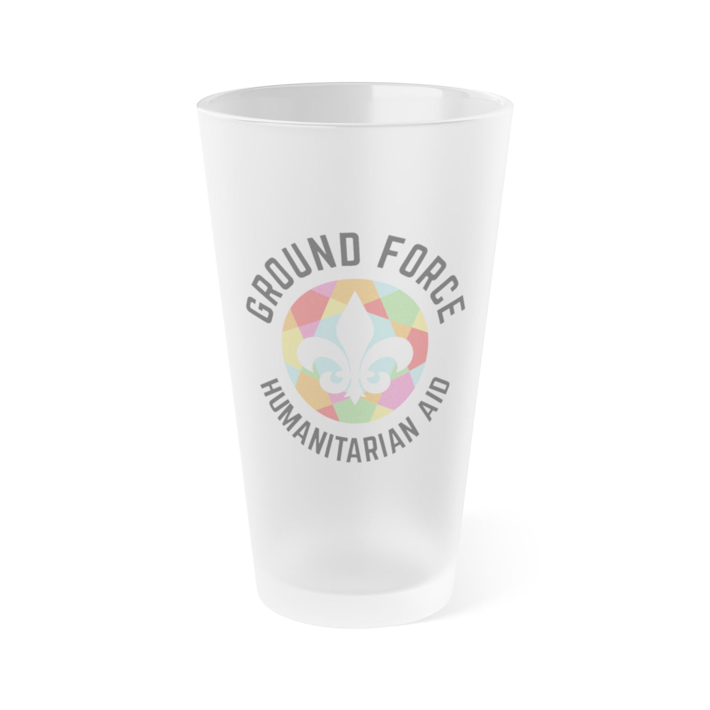 Frosted Pint Glass, 16oz