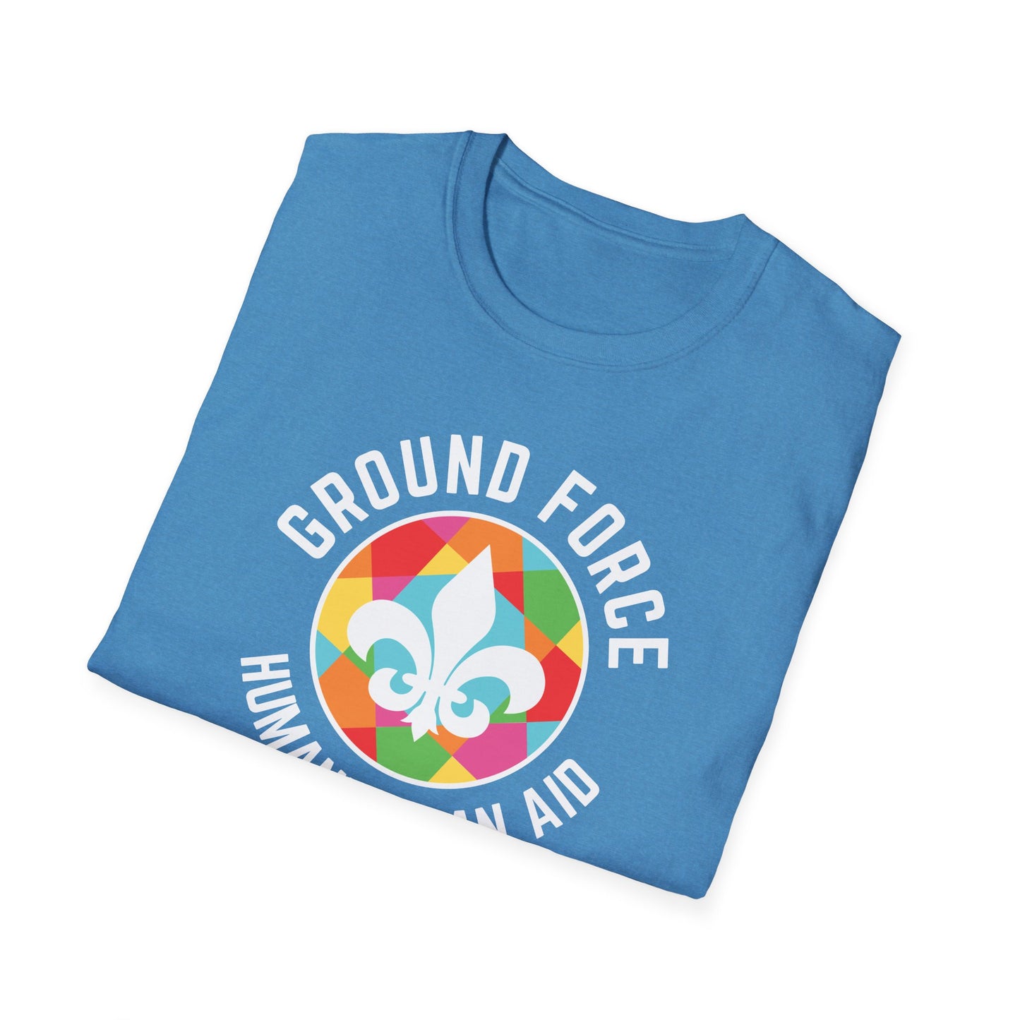 Ground Force Circle Unisex Softstyle Tee - Heather Series
