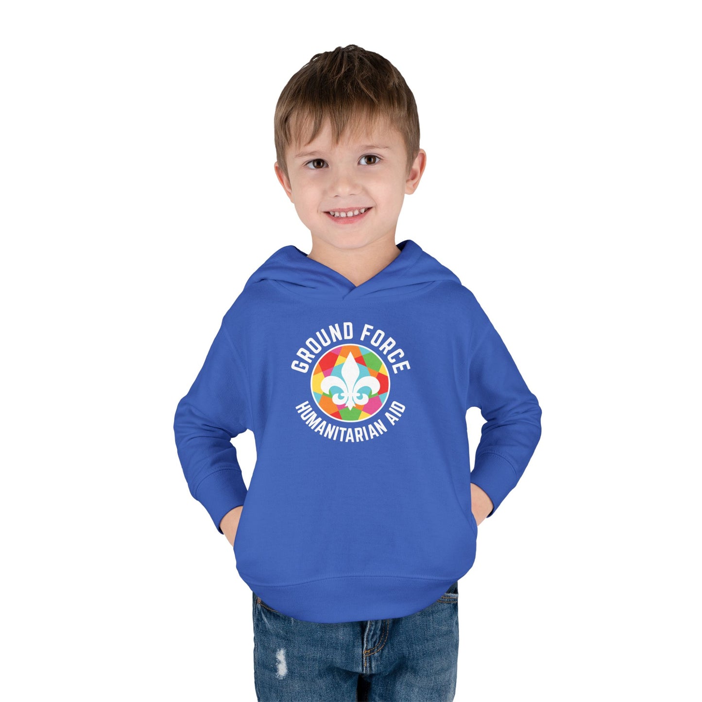 Vibrant Toddler Fleece Hoodie