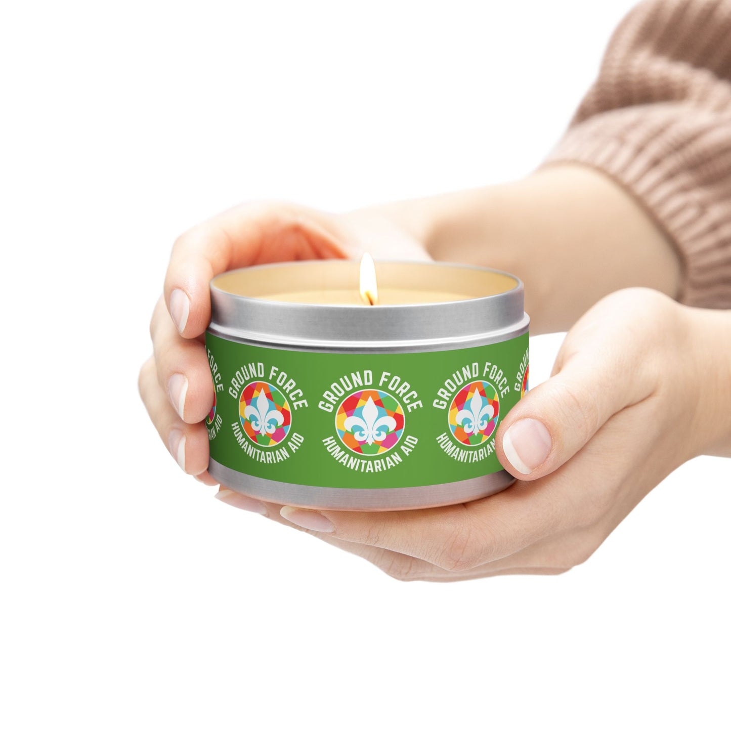 Eco-Friendly Tin Candle