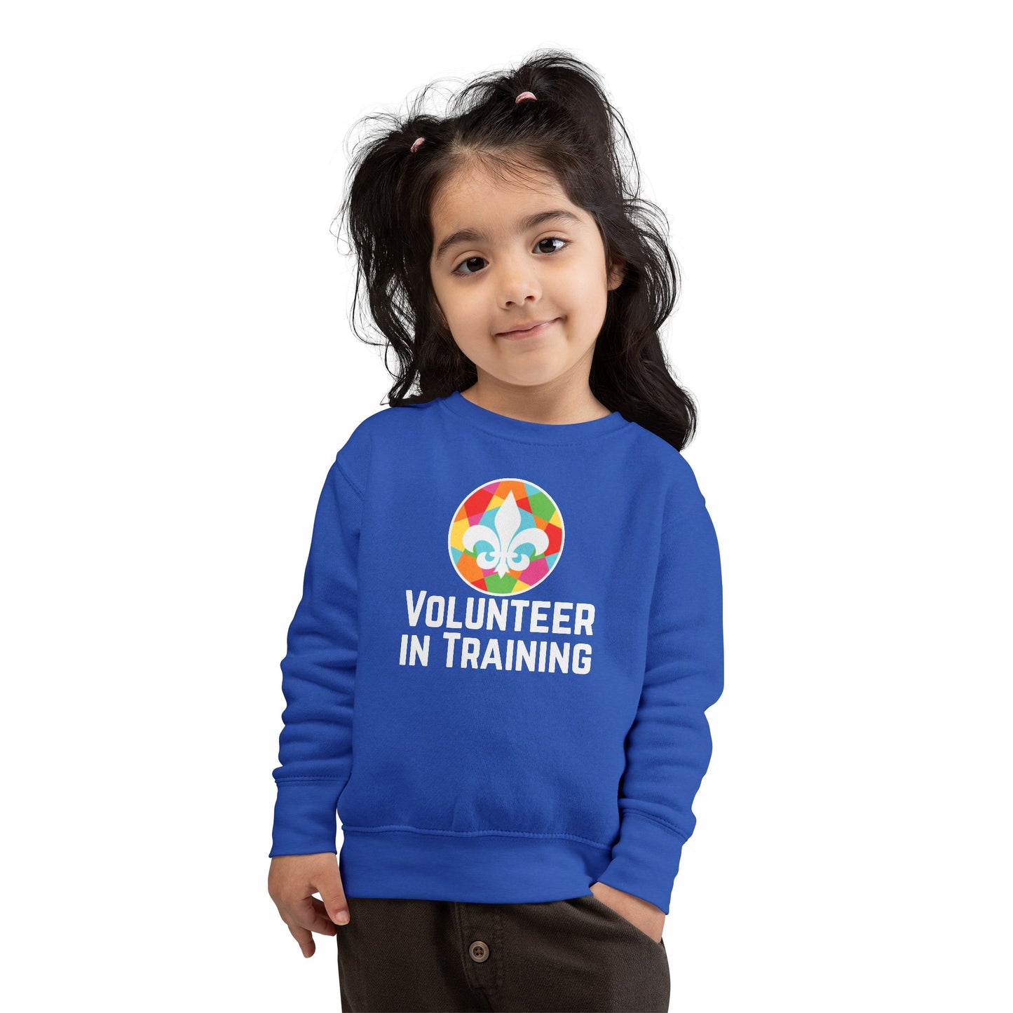 Toddler Volunteer-in-Training Sweatshirt