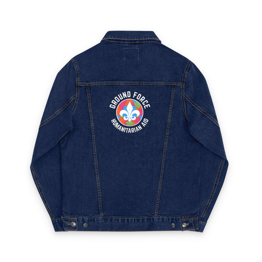 Embroidered Unisex Denim Jacket