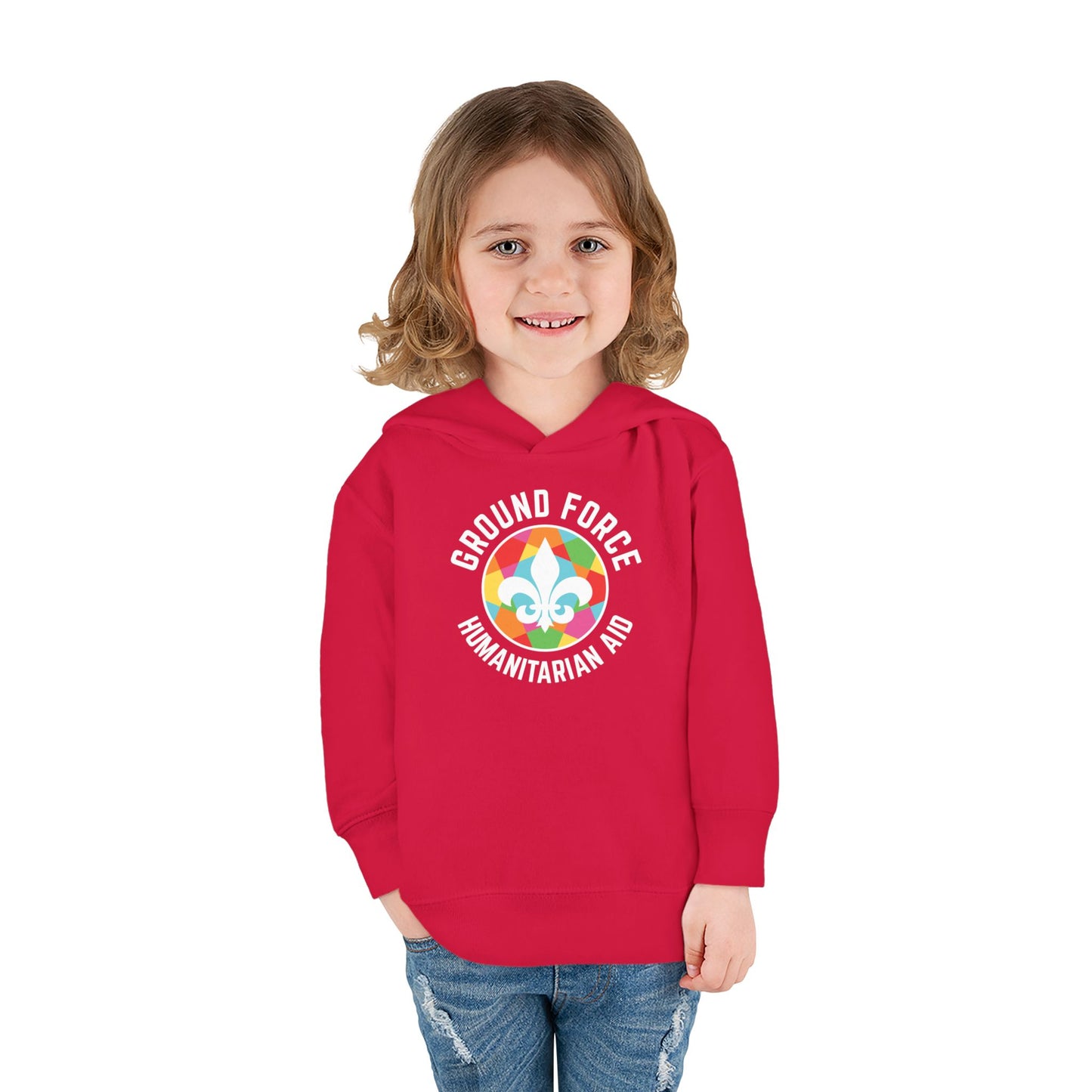 Vibrant Toddler Fleece Hoodie