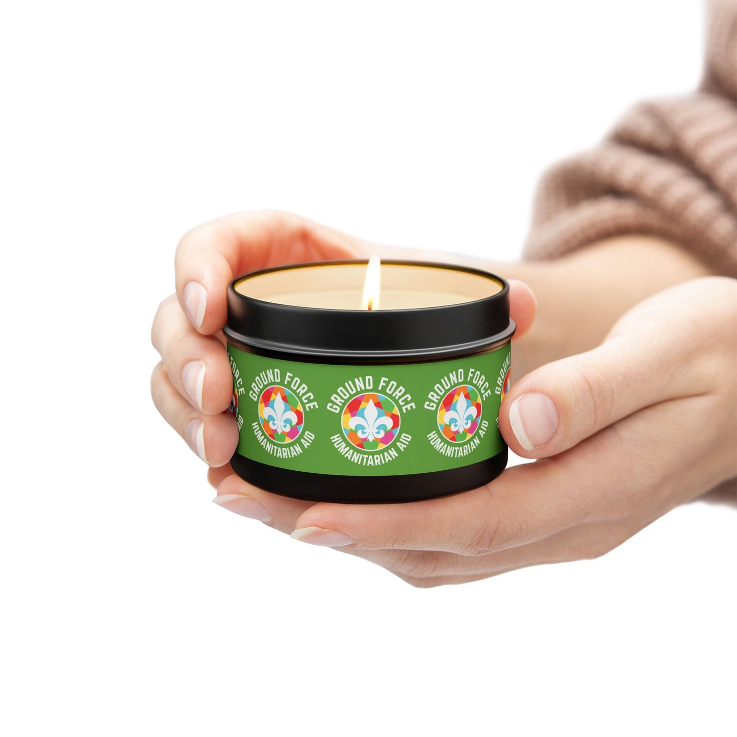 Eco-Friendly Tin Candle