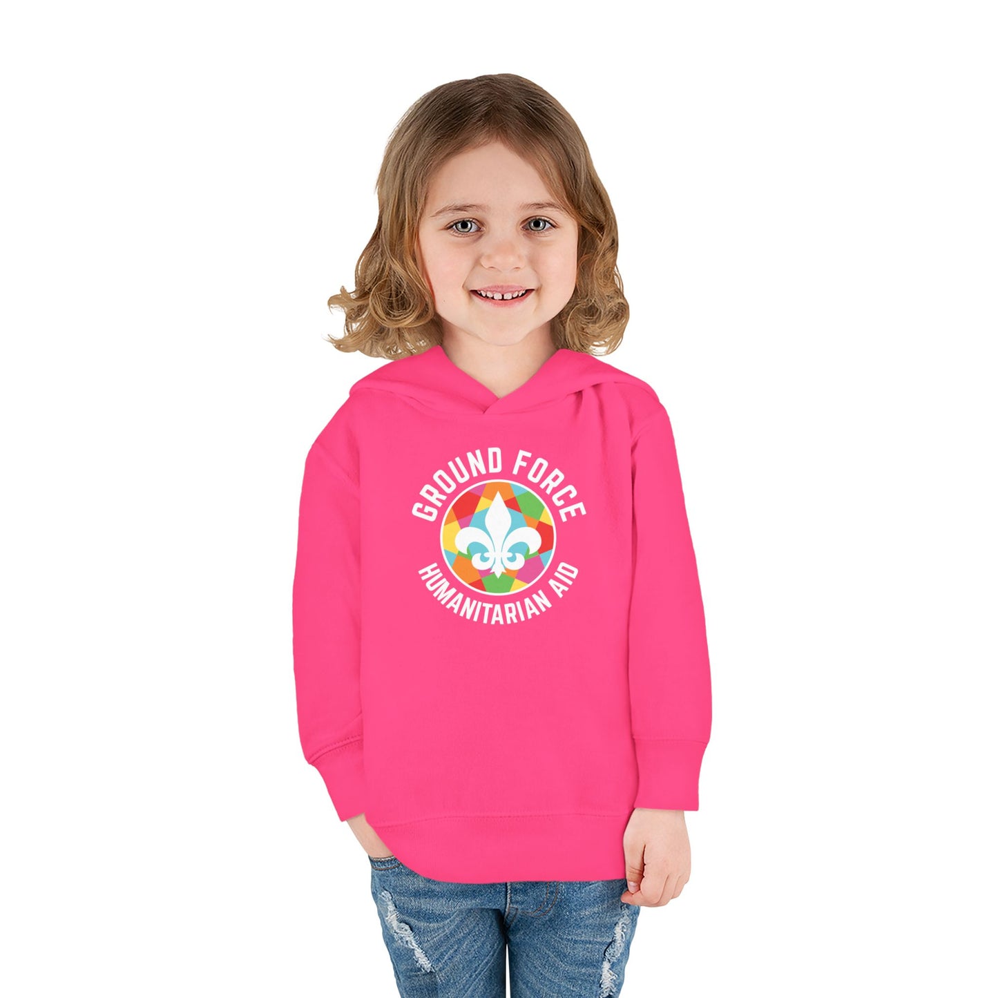 Vibrant Toddler Fleece Hoodie
