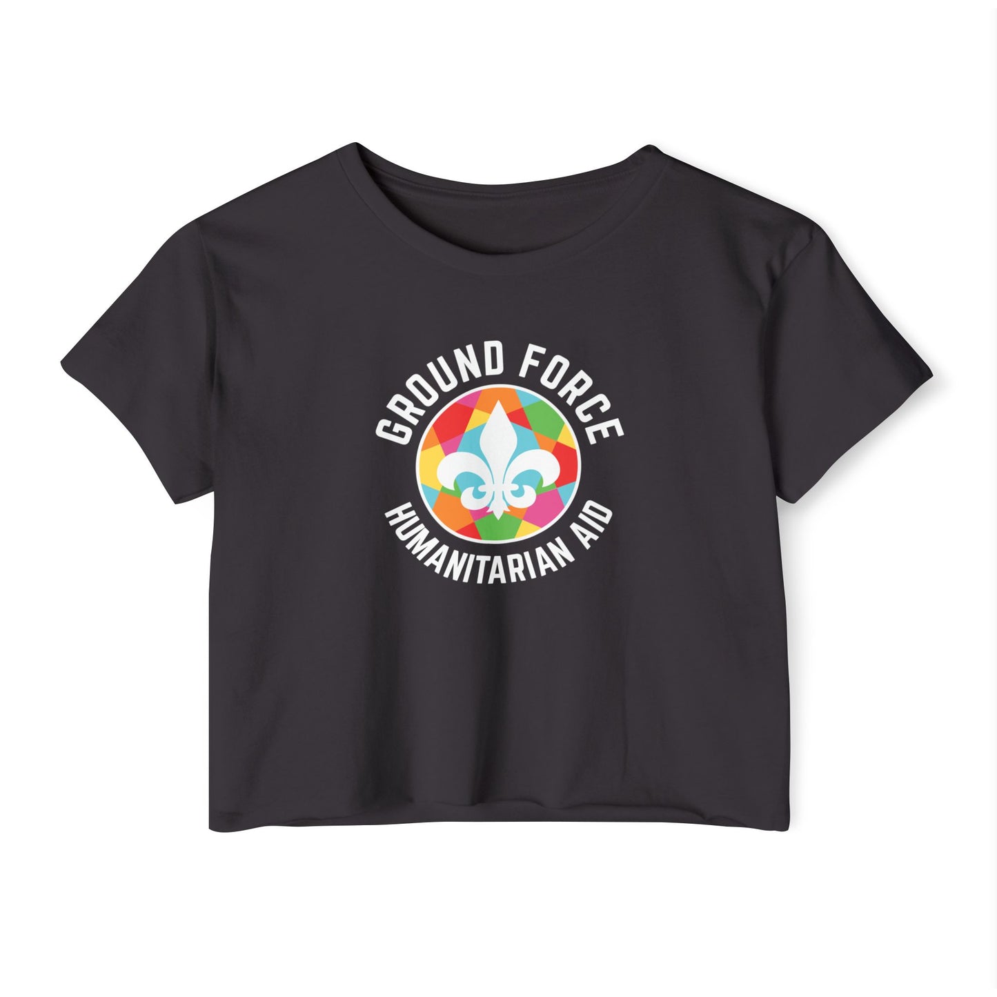 Ground Force Festival Crop Top