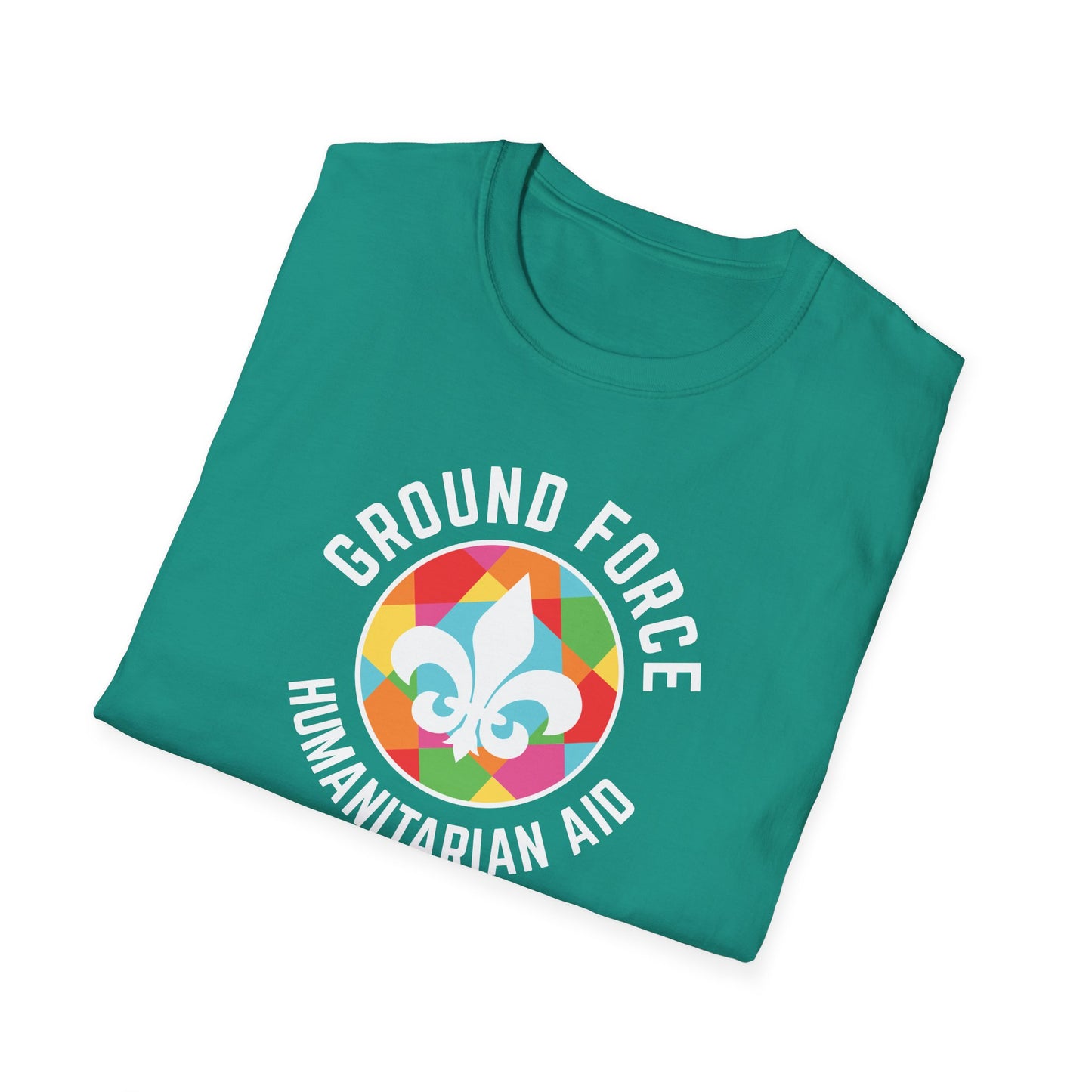 Ground Force Circle Logo Unisex Softstyle Tee