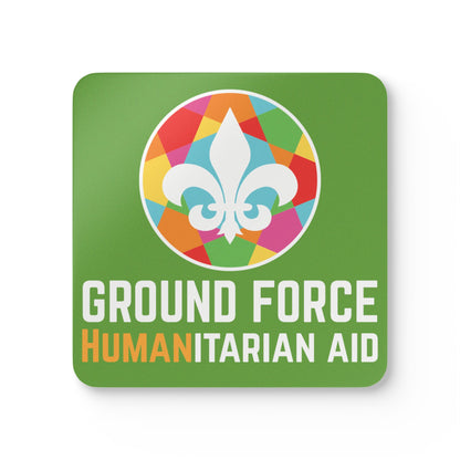 Stylish Corkwood Coaster Set