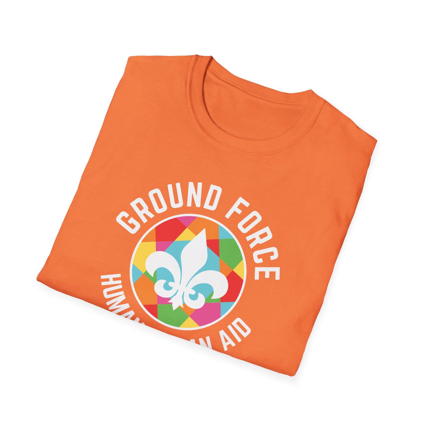 Ground Force Circle Unisex Softstyle Tee - Heather Series