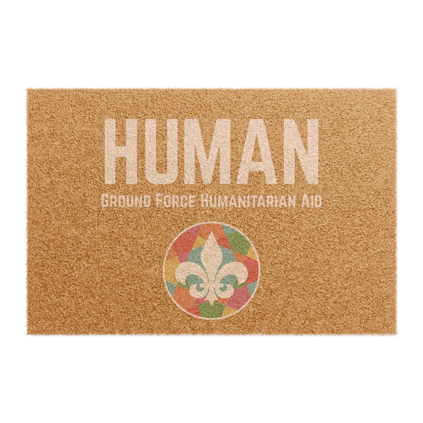 Ground Force HUMAN Welcome Mat