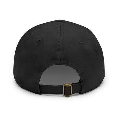 Fleur de Lis Leather Patch Hat