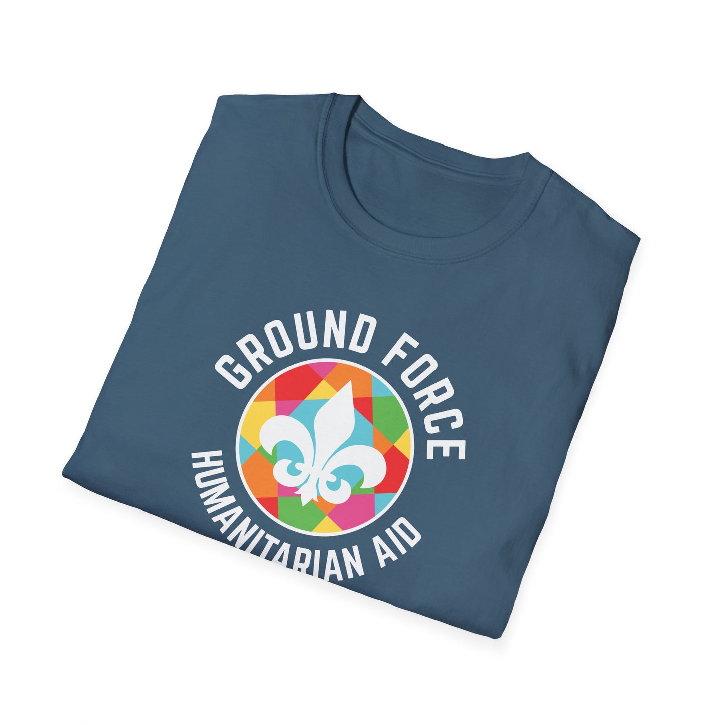 Ground Force Circle Logo Unisex Softstyle Tee
