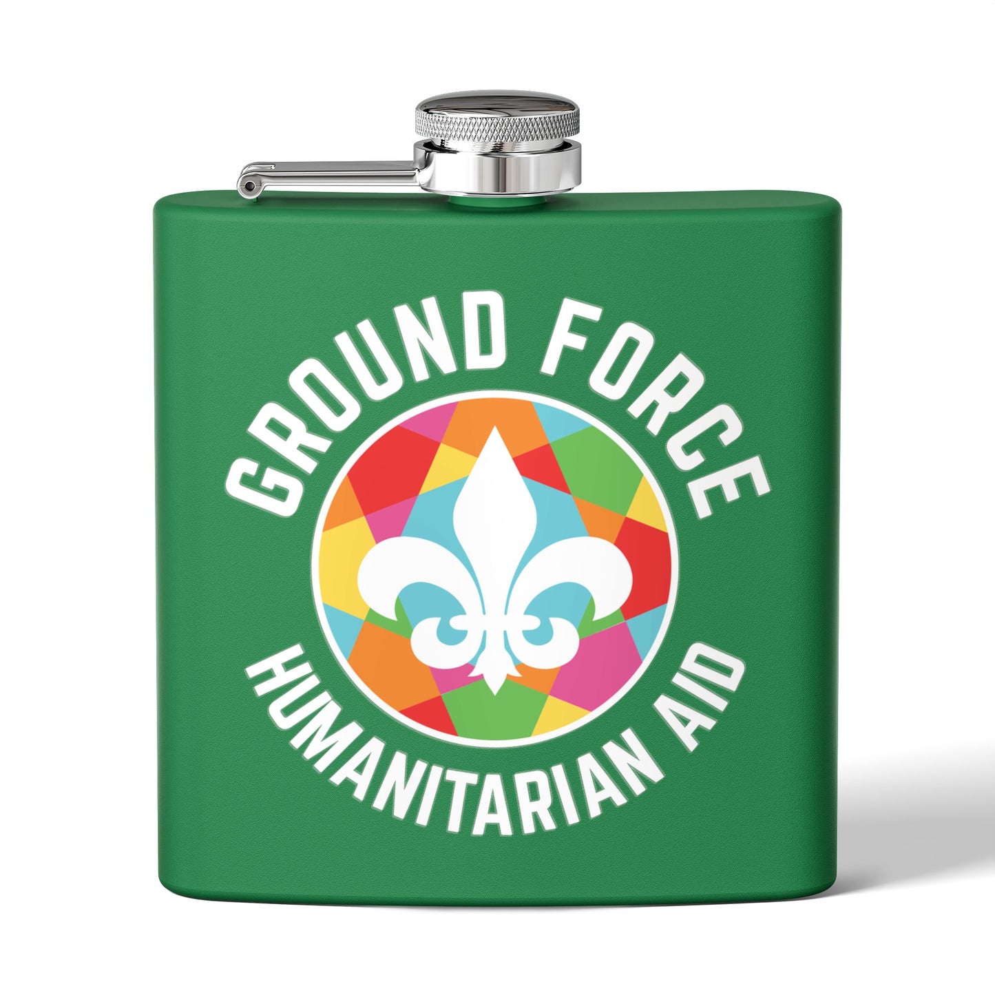 Ground Force Stainless Steel Flask