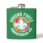 Ground Force Stainless Steel Flask