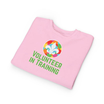 Toddler Volunteer-in-Training Sweatshirt