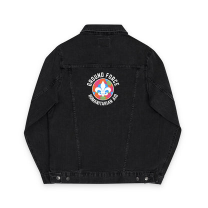 Embroidered Unisex Denim Jacket