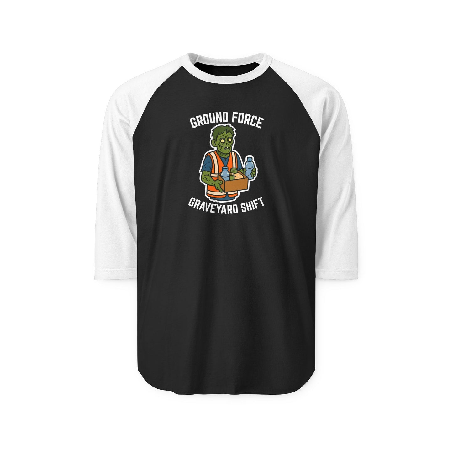 Ground Force Graveyard Shift Raglan Shirt