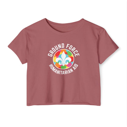 Ground Force Festival Crop Top