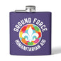 Ground Force Stainless Steel Flask
