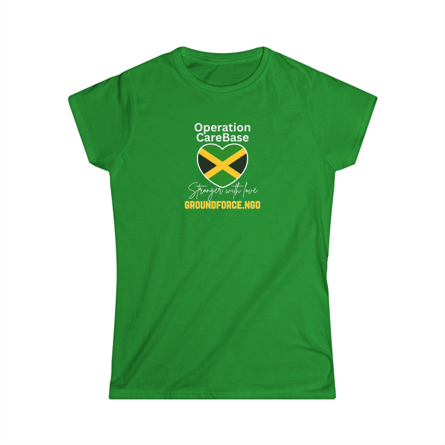 Women's Operation CareBase Jamaica Softstyle Tee