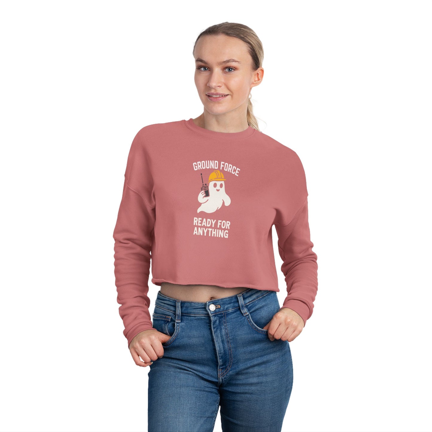 Ready for Anything Women's Cropped Sweatshirt