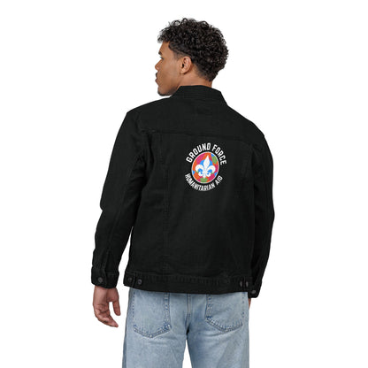 Embroidered Unisex Denim Jacket