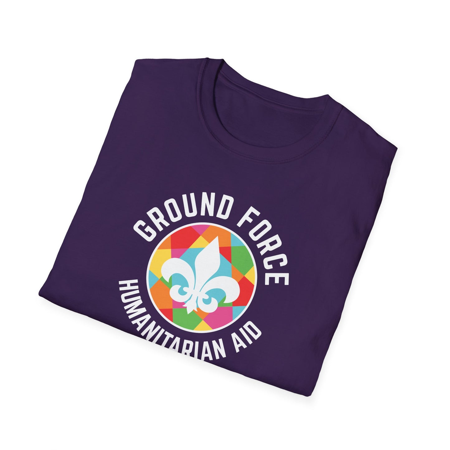 Ground Force Circle Logo Unisex Softstyle Tee