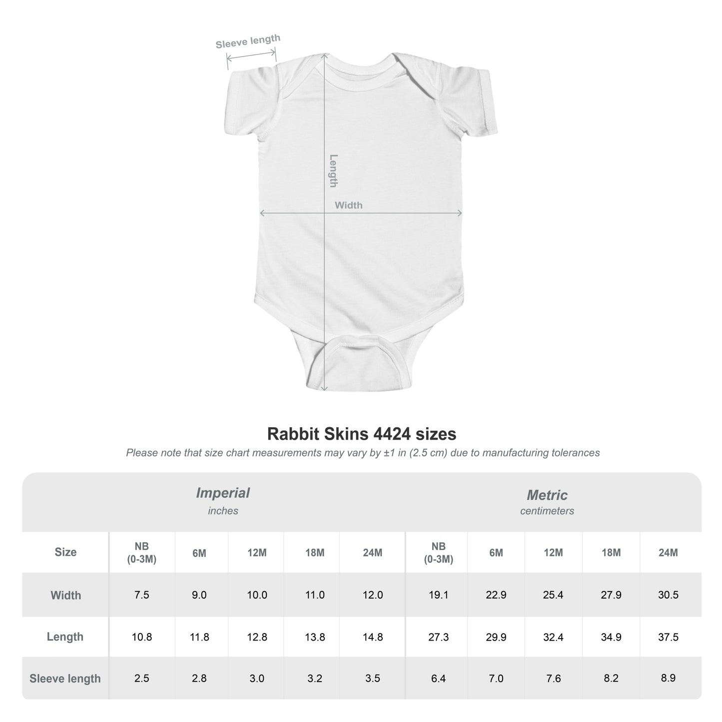 GFHA Volunteer in Training Infant Onesie