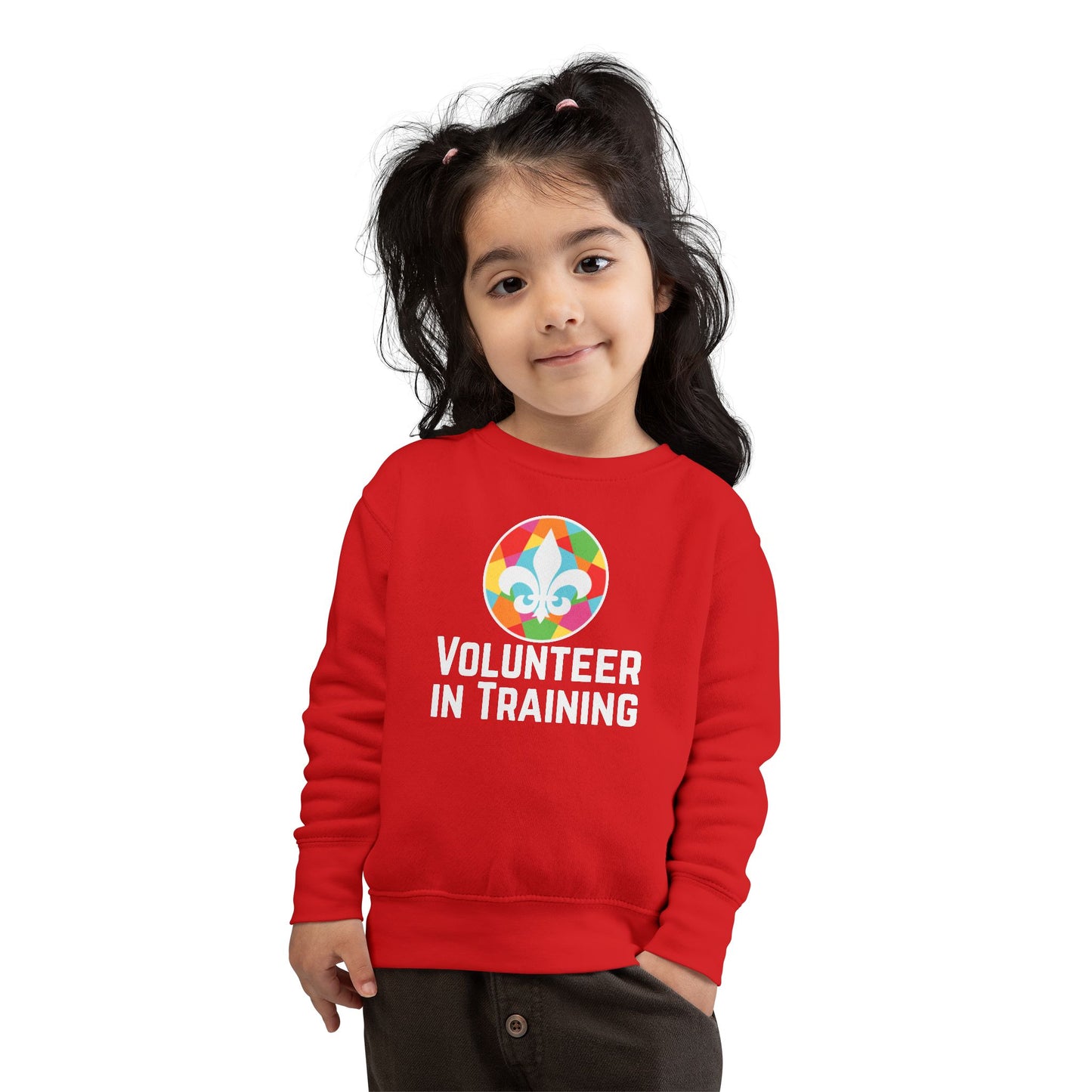 Toddler Volunteer-in-Training Sweatshirt