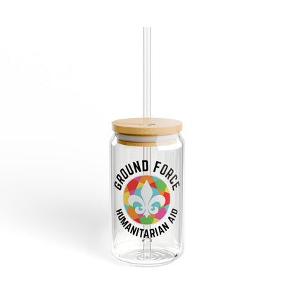 Ground Force Sipper Glass (lid optional)