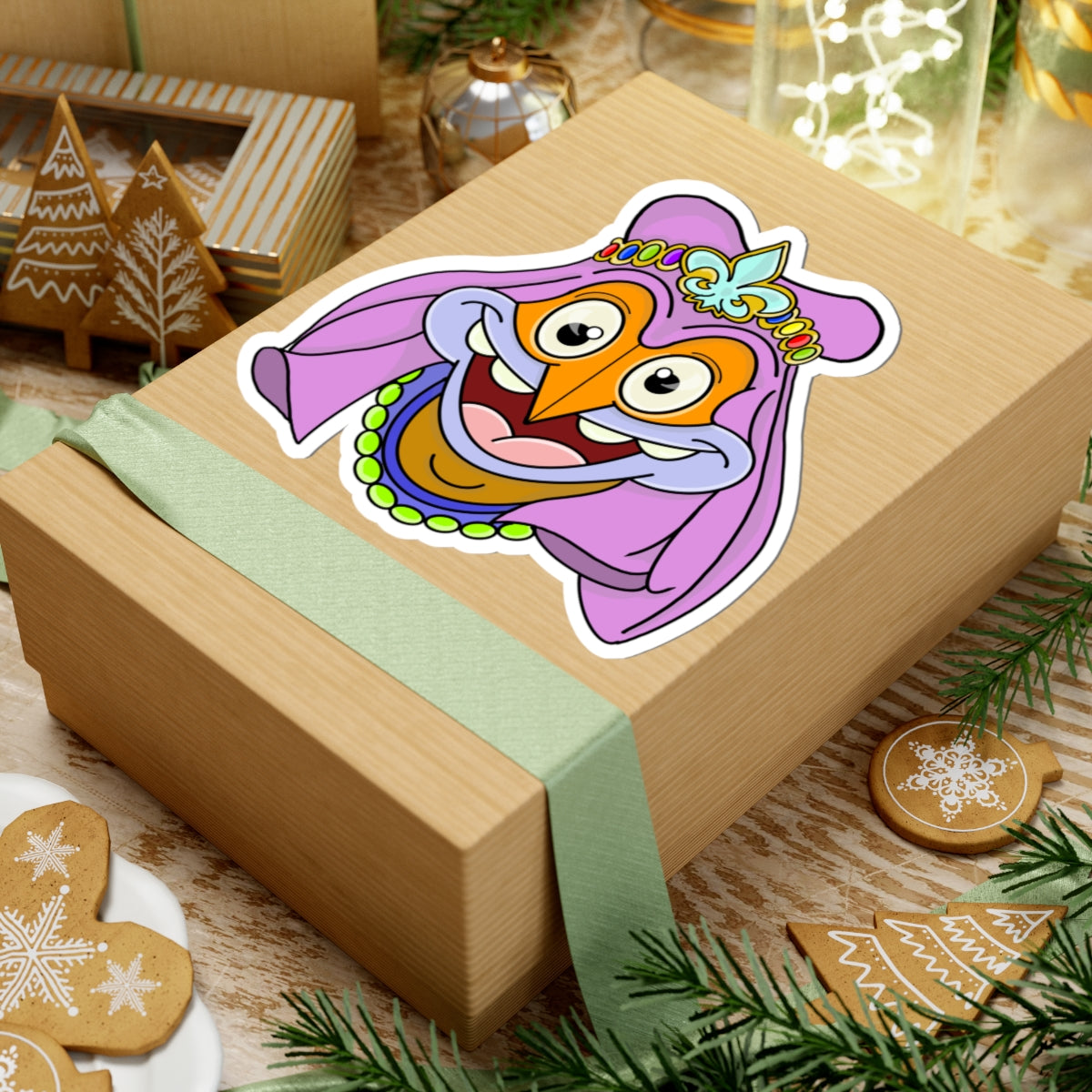 Moustique Kiss-Cut Sticker