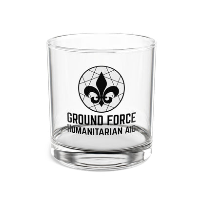 Ground Force Rocks Glass, 10oz
