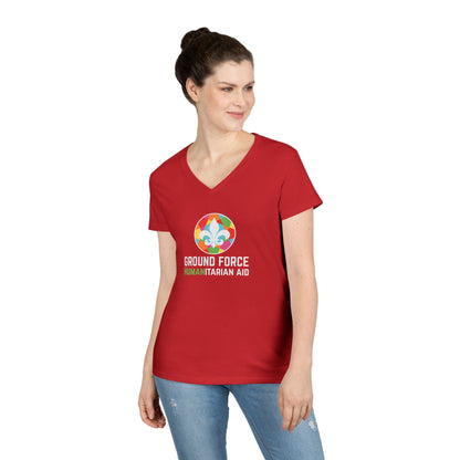 Ground Force Ladies' V-Neck T-Shirt