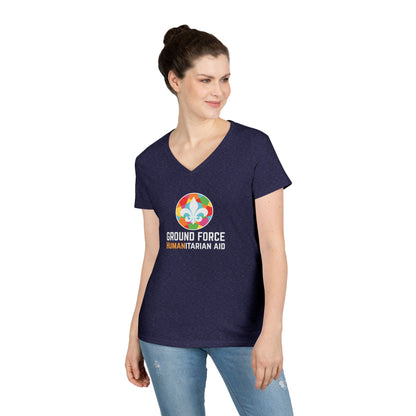 Ground Force Ladies' V-Neck T-Shirt